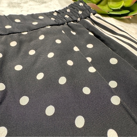 Stella McCartney Zandra Printed Silk Crepe De Chine Shorts In Black EU 38/ US 8 - Picture 5 of 15